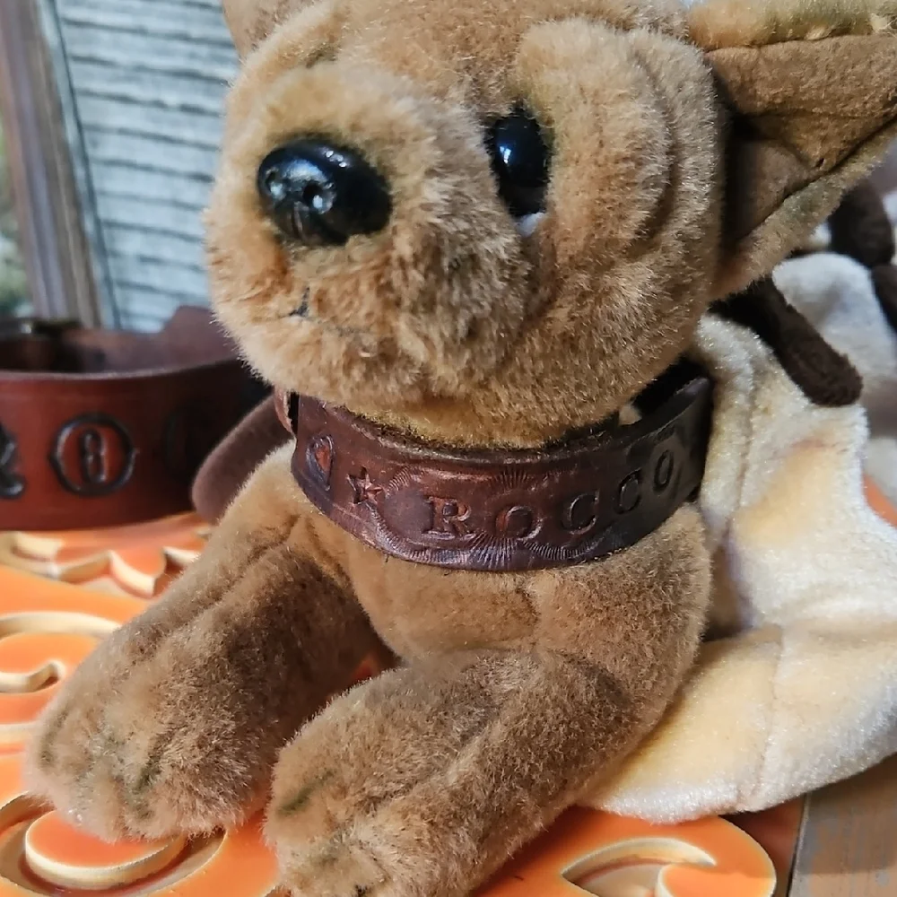 Handmade tooled leather